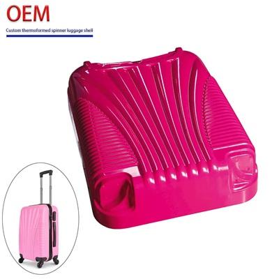 BT2506 vacuum forming OEM Factory Customized Vacuum Forming ABS Material Suitcase Shell suitcase thermoformed forming